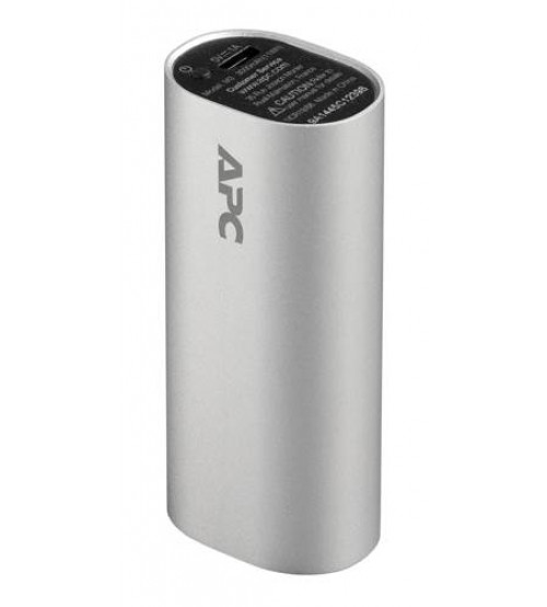 APC Mobile Power Pack, 3000mAh Li-ion cylinder, Silver ( EMEA/CIS/MEA)