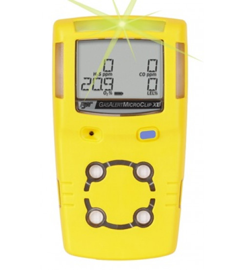 Gas Alert Micro Clip XL 4-Gas Detector ( % LEL filtered O2, H2S , CO)