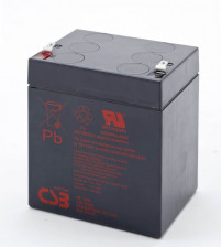 CSB Battery 12V 4.5AH CSB - Model : GP1245