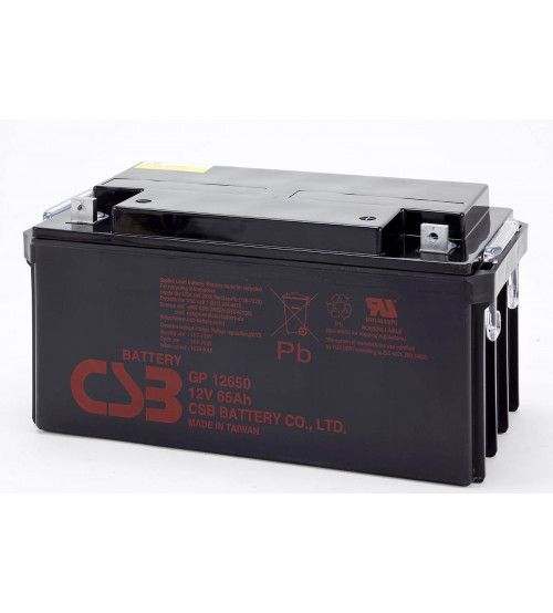 GP12650 / CSB VRLA Battery 12V 65AH