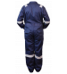 FR Coverall 100% cotton 280 gsm Dark Blue with FR Reflector (Size 3XL)