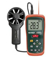 AN200: CFM/CMM Mini Thermo-Anemometer with built-in InfaRed Thermometer